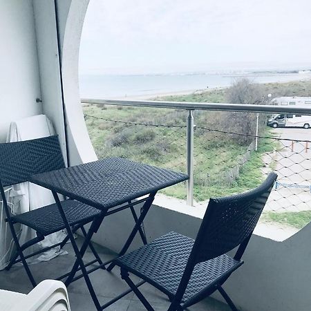 As18656 - Grand Studio Vue Mer, Direct Sur Plage Avec Parking Prive Льо Гро-дю-Роа Екстериор снимка
