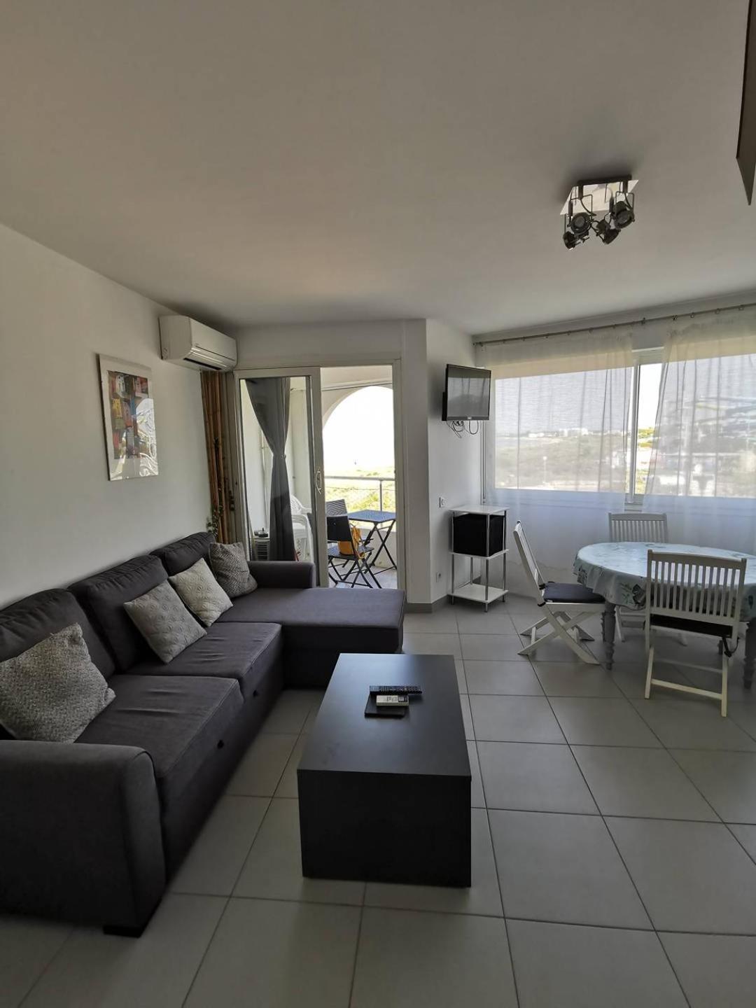 As18656 - Grand Studio Vue Mer, Direct Sur Plage Avec Parking Prive Льо Гро-дю-Роа Екстериор снимка
